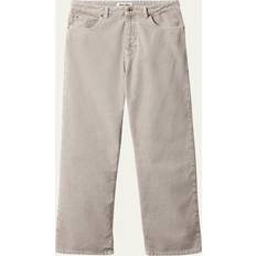 Miu Miu Garment-Dyed Corduroy Pants - Granite Gray