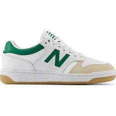 New Balance 480 Grundschule Schuhe - White/Green