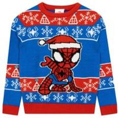 Christmas Sweaters Marvel Spider-Man Christmas Jumper - Blue