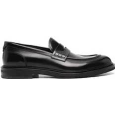 Dolce & Gabbana Uomo Scarpe basse Dolce & Gabbana Brushed Calfskin Loafers Black