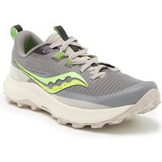 Saucony Peregrine 13 Running Shoe - Gravel/Slime