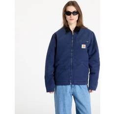 Clothing Carhartt WIP OG Detroit Jacket - Air Force Blue/Black Aged Canvas