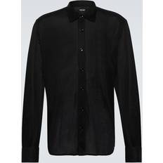 Oberteile Tom Ford Silk Sheer Shirt - Black