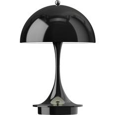 Louis Poulsen Panthella Opaque Black Bordlampe 24.1cm