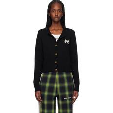 Acryl Cardigans Palm Angels Monogram Cardigan - Schwarz