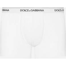 Dolce & Gabbana Hombre Ropa interior Dolce & Gabbana Logo Boxer Briefs White