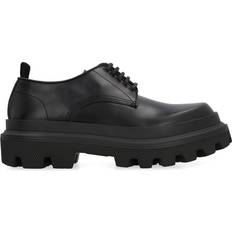 Dolce & Gabbana Herren Derby Dolce & Gabbana Derby Leather Shoes Black