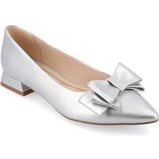 Foam Ballerinas Ophelia Pointed Toe Flats - Metallic