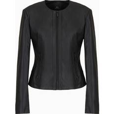 Armani Exchange Blazere Armani Exchange Sort Lynlås Blazer - Sort