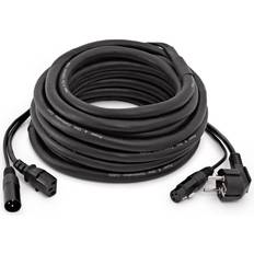 Kablar Gear4music XLR und EU-IEC Hybridkabel 10 m