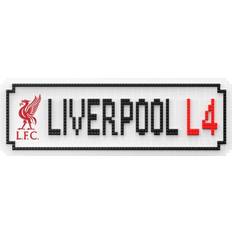 Liverpool FC LFC Brixlz L4 Street Sign