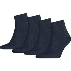 Tommy Hilfiger Quarter Socken 4er Pack - Blau