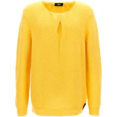 Fendi Mohair Pullover - Gelb