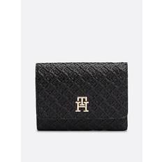 Tommy Hilfiger Tegnebøger Tommy Hilfiger Debossed Trifold Wallet - Black