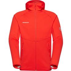 Mammut Aconcagua ML Hooded Jacket Fleecejacka Herr - Röd