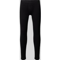 Unterhosen BOSS Long Johns Mit Logo-Detail - Black