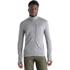 Laine mérinos Vestes Icebreaker Merino 260 Quantum III Long Sleeve Zip Top - Metro Hthroad