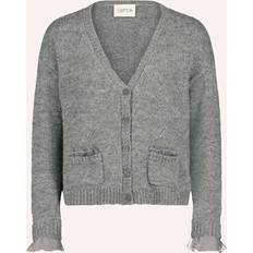 Acryl Cardigans Cartoon Strickjacke - Grau