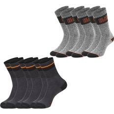 Bekleidung Black & Decker Sport Socken Essential Crew Black/Grey/Melange