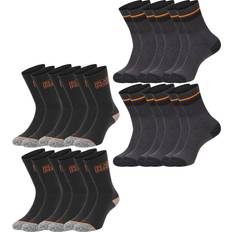 Bekleidung Black & Decker Sport Socken Essential Crew Black/Grey/Melange