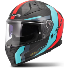 LS2 Vector II Integralhjälm - Röd Unisex