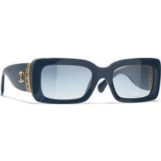 Chanel Adult Sunglasses Chanel Rectangle Sunglasses - Blue/Gray