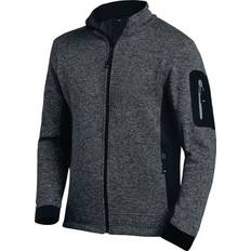 FHB Strick Fleecejacke Christoph - Anthrazit/Schwarz