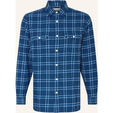Levi's Jackson Worker Brody Plaid Kortärmade - Blå