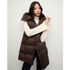 Vests Veronica Beard Bria Puffer Vest - Dark Chocolate