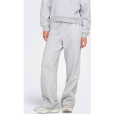 Only Onlbest Wide Pant - Light Grey Melange