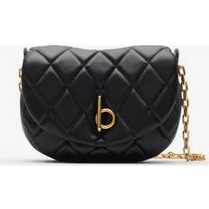 Burberry Quilted Leather Rocking Horse Bag - Black