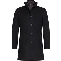 Bruun & Stengade Ontario Slim Fit Coat Black