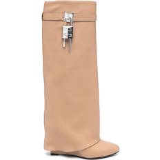Givenchy Boots Givenchy 95mm Sharlock Boots - Calf Leather/Neutrals
