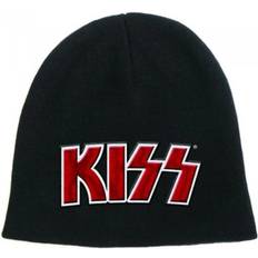 Clothing Kiss Unisex Adult Logo Beanie - Red/White