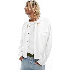 PacSun Slogan Long Sleeve Shirt - White