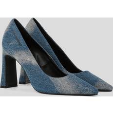 Karl Lagerfeld Heels & Pumps Karl Lagerfeld Panache High Heels - Denim Blue