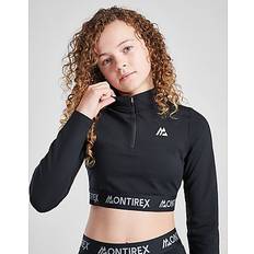 M Sweatshirts Children's Clothing Montirex Icon 1/4 Zip Top - Black