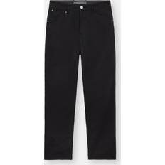 Stone Island Bukser Stone Island Cotton Ripstop Trousers - Black