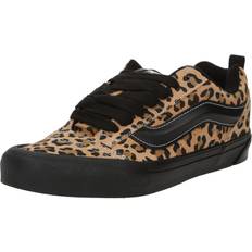 Vans Knu Skool Skate Shoe - Leopard Print