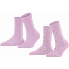 Esprit Kläder Esprit Playful Dot Lupine Damstrumpor - Eko Bomull