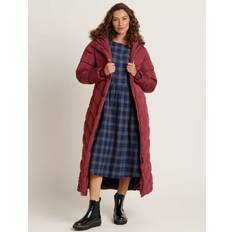 Red Coats Brakeburn Slim Longline Puffer Coat - Red