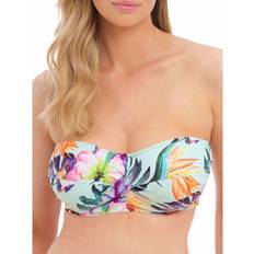 Blue Bikini Tops Fantasie Paradiso Bandeau Bikini Top - Blue Polyamide