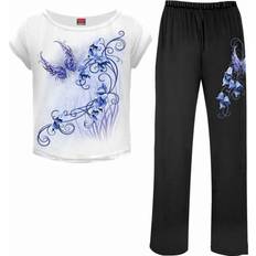 Green - Women Sleepwear Spiral Direct Bluebell Fairy Pyjama Set - Multicoloured