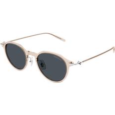 Montblanc Round Sunglasses MB0355S - Beige