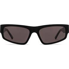 Balenciaga Vuxen Solglasögon Balenciaga BB0305S 001 Solglasögon Acetat Svart Grå Cat Eye