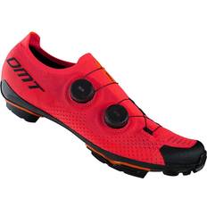 Red Cycling Shoes DMT KM0 MTB-Schuhe - Korallenrot/Schwarz