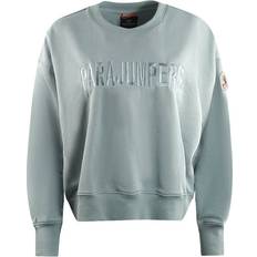 Parajumpers Tops Parajumpers Melita Large Brand Logo Sweatshirt - Shark Grey