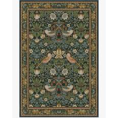 Ruggable Strawberry Thief Indigo Tufted Area Rug 200 x 290