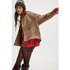 Outerwear Free People We The Opal Swing Suede Jacket - Fallen Rock