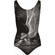 Jersey Swimwear Enslaved Angel One Piece Swimsuit - Black